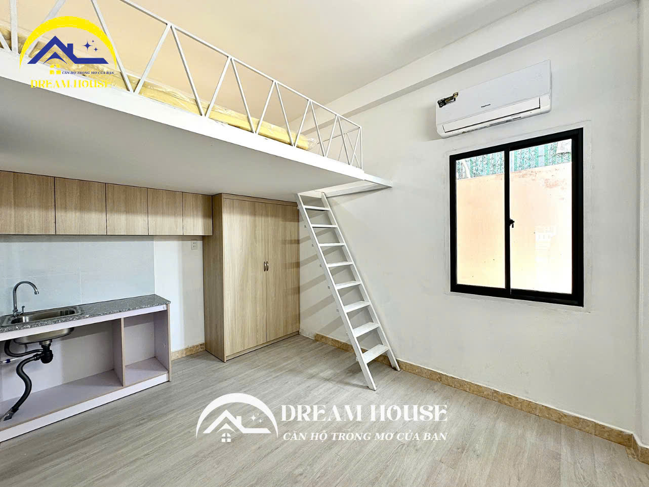 DUPLEX CỬA SỔ TRỜI MỚI XÂY KẾ VHU, HUIT, HIU